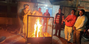 कड़ाके की सर्दी में असहाय व बेसहारा लोगों को आश्रय स्थल में होटल जैसी सुविधाएं