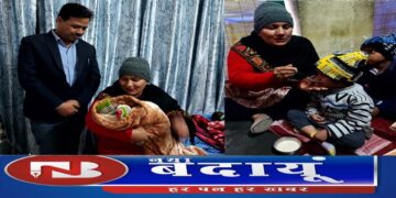 बदायूं के अनाथ आश्रय स्थल पहुंची बरेली की एडीएम प्रशासन, बच्चों को खिलाई खीर