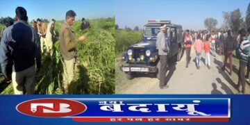 कासगंज की महिला का शव बिनावर के मुहम्मदी में मिला शव