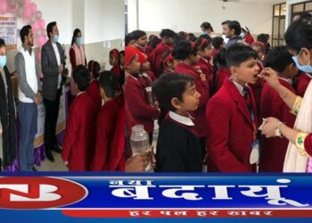 कृमि मुक्ति दिवस : बदायूं में 12.45 लाख बच्चों व किशोर-किशोरियों ने खाई एलबिंडाजोल