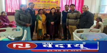 महिला अस्पताल में मनाया बेटी जन्मोत्सव