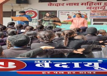 कुष्ठ रोग के प्रति फैली भ्रांतियाओं से जागरूक की छात्राएं