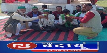 भूंख हड़ताल खत्म, 36 किसानों को मिलेगी तालाब की जमीन