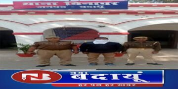 गैंगस्टर को बिनावर पुलिस ने जेल भेजा