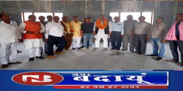 जेडीयू के राष्ट्रीय सचिव अनूप सिंह पटेल का जोरदार स्वागत