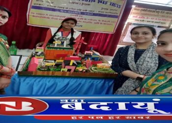 विज्ञान प्रदर्शनी : बदायूं की छात्रा निहारिका ने लखनऊ में किया नाम रौशन