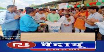 गेहूं खरीद : दातागंज और वजीरगंज में 16.50 क्विटल गेहूं की तौल