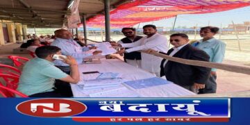 बदायूं में वार्ड नंबर एक से डॉ. आशू ने कराया नामांकन