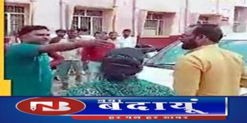 सीतापुर जिला अस्पताल में एबुलेंस के आगे भाजपा नेता ने लगाई कार, मरीज की मौत