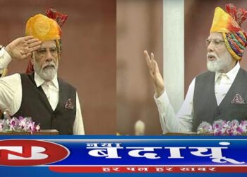 स्वतंत्रता दिवस पर लाल किला से बोले पीएम मोदी ये भारत न रुकता है, न थकता है और न हारता है… 