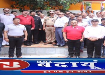 बदायूं क्लब में उल्लास एवं गर्व के साथ मनाया गया 77वां स्वतन्त्रता दिवस