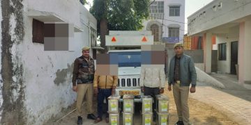 सहसवान में सोयाबीन का लापता ट्रक सहित आरोपी गिरफ्तार