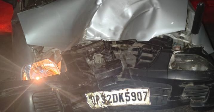 लखीमपुर के पलिया में ट्रक ने कार को रौंका, चालक की मौत