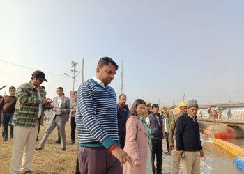 माघ मेला 2026: बसंत पंचमी स्नान पर्व हेतु प्रशासन मुस्तैद, मेलाधिकारी ने घाटों का किया निरीक्षण