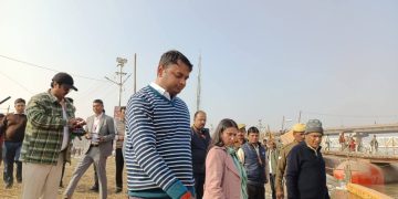 माघ मेला 2026: बसंत पंचमी स्नान पर्व हेतु प्रशासन मुस्तैद, मेलाधिकारी ने घाटों का किया निरीक्षण