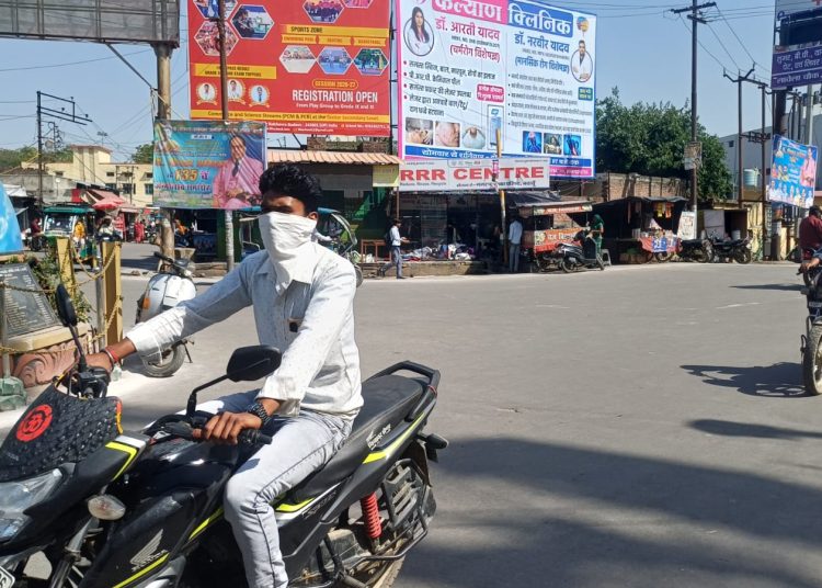 38 डिग्री पर झुलसा बदायूं, सड़कों पर सन्नाटा