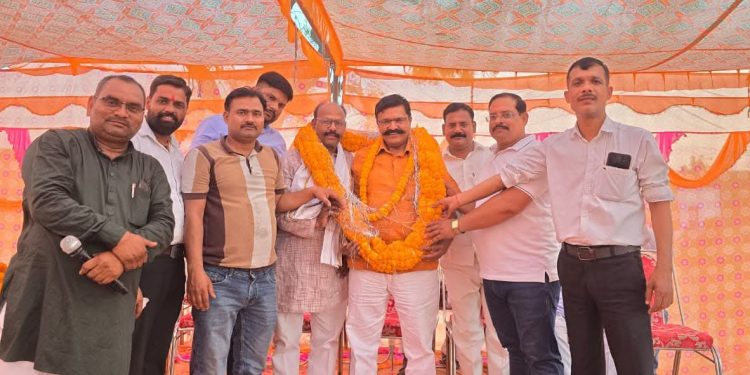 बदायूं विधानसभा में घोसपुर-ब्यौर मार्ग का शिलान्यांस, 1.11 करोड़ से बनेगा मार्ग