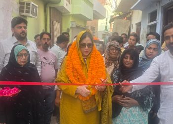 बदायूं के वार्डों में बिना भेदभाव विकास : 22.38 लाख की सड़कों-नालियां जनता को समर्पित