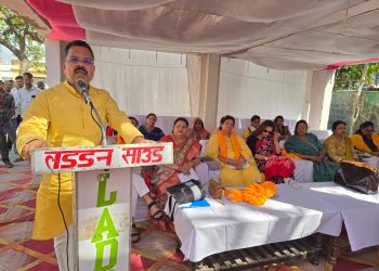 महिलाओं की भागीदारी से विकास को मिलेगा नया आयाम : राजीव कुमार गुप्ता