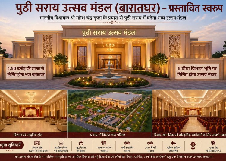 बदायूं विधानसभा क्षेत्र में बनेगा पहला उत्सव मंडल, 1.4 करोड़ बजट मंजूर