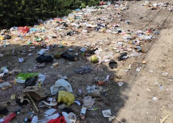 आवास विकास कालोनी में जिम्मेदार लापरवाह, गंदगी के लगे अंबार