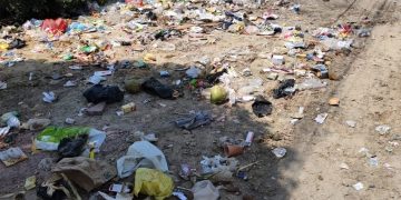 आवास विकास कालोनी में जिम्मेदार लापरवाह, गंदगी के लगे अंबार