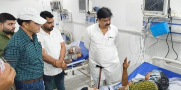 पूर्व मंत्री आबिद रज़ा ने पुलिस प्रशासन से आरोपियों को जल्द गिरफ्तार करने की उठाई मांग