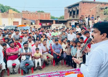 यादव बाहुल्य मजाहिदपुर, इकलैरी, पलिया, सैजनी में पूर्व मंत्री आबिद रज़ा का ऐतिहासिक स्वागत