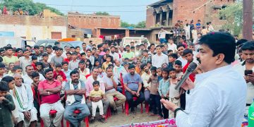 यादव बाहुल्य मजाहिदपुर, इकलैरी, पलिया, सैजनी में पूर्व मंत्री आबिद रज़ा का ऐतिहासिक स्वागत