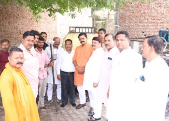 विधायक महेश गुप्ता के प्रयास पर सीवरेज व्यवस्था को लगे पंख, बदायूं शहर के चार वार्डों में सर्वे शुरू