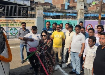 भीषण गर्मी से राहत को शहर में शुरू हुई मिस्ट फॉगिंग : पालिकाध्यक्ष फात्मा रजा