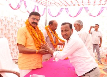 बावट गांव में सदर विधायक ने सीसी मार्ग की दी सौगात, लोकार्पण किया