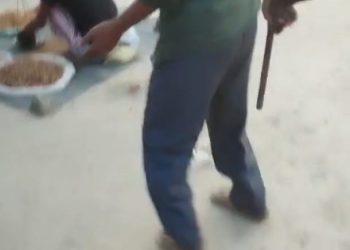 साप्ताहिक बाजार में शराबी युवक ने पौनिया लहराकर मचाया हड़कंप, पुलिस ने किया गिरफ्तार