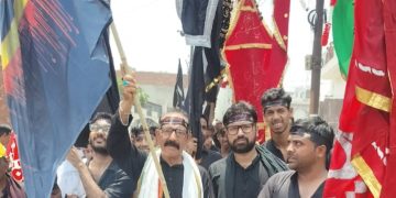 बदायूं में अकीदत और गमगीन माहौल में संपन्न हुआ यौमे आशूरा का ऐतिहासिक जुलूस