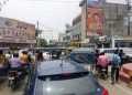 बदायूं : टीईटी परीक्षा के बीच शहर जाम से बेहाल, जाम में फंसे लोग परेशान