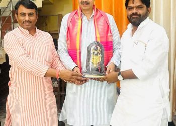 भाजपा प्रदेश उपाध्यक्ष राजेश यादव का बदायूं दौरा, बोले योगी सरकार में गुंडाराज और अपराध खत्म