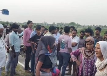 मक्का की रखवाली कर रहे किसान को अज्ञात वाहन ने कुचला, दर्दनाक मौत