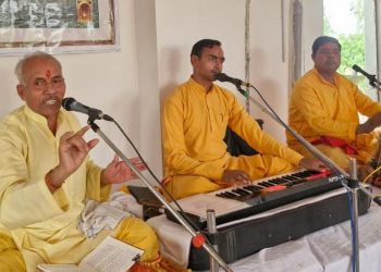 2400 तीर्थों के जल-रज से युक्त शक्तिकलश और अखंड ज्योति का हुआ भव्य पूजन