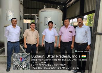 कावड़ यात्रा और संक्रामक रोगों को लेकर ऑक्सीजन प्लांट का मॉकड्रिल, सभी प्लांट चालू हालत में मिले