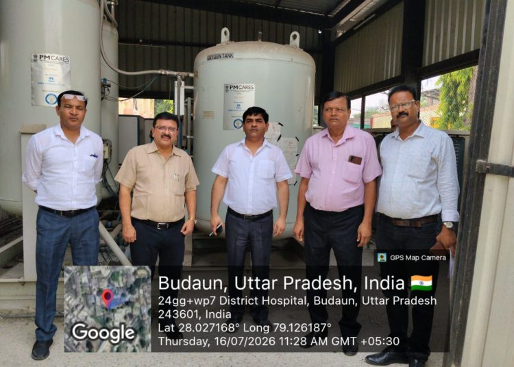 कावड़ यात्रा और संक्रामक रोगों को लेकर ऑक्सीजन प्लांट का मॉकड्रिल, सभी प्लांट चालू हालत में मिले