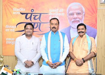 शहर विधायक महेश चन्द्र गुप्ता की लखनऊ में डिप्टी सीएम व मंत्रियों से मुलाकात, बदायूं के विकास कार्यों को मिलेगी गति