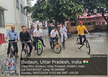 फिट इंडिया मिशन के तहत ‘Sundays on Cycle’ अभियान का शुभारंभ, पूरे जनपद में आयोजन