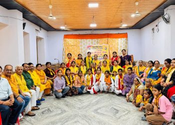 बाल संस्कार केंद्र अभ्यास वर्ग का आयोजन, मातृशक्ति व दुर्गा वाहिनी की सहभागिता