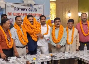 रोटरी क्लब ऑफ बदायूं सेंट्रल का अधिष्ठापन समारोह धूमधाम से सम्पन्न