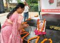 कारगिल विजय दिवस पर वीरांगना का सम्मान, शहीद को दी गई श्रद्धांजलि
