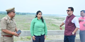 सावन में कांवड़ यात्रा को लेकर प्रशासन सतर्क, बेलाडांडी घाट पर देखीं व्यवस्थाएं