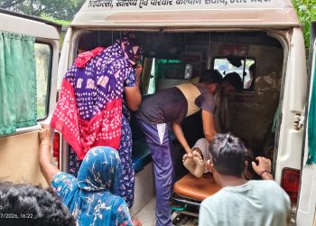 ब्लैकमेल विवाद में फायरिंग, सफाई कर्मचारी के पैर में लगी गोली