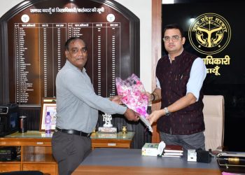 नवागत जिला सूचना अधिकारी ने संभाला कार्यभार