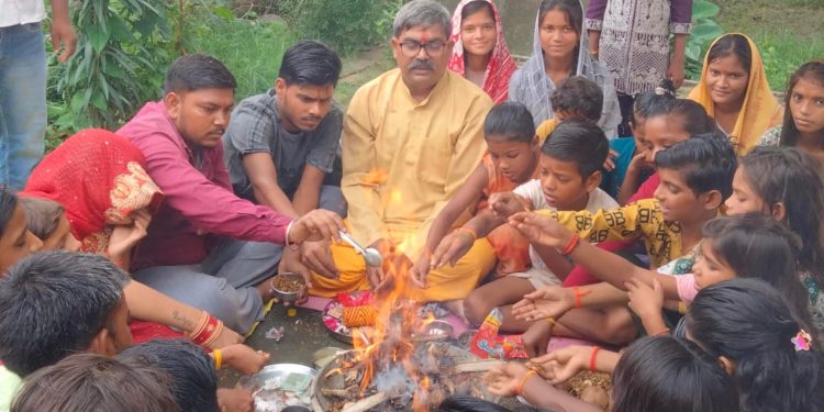 यज्ञ से जीवन में सुसंस्कारों का होता है जागरण : संजीव