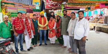 भाजपा अल्पसंख्यक मोर्चा के ब्रज क्षेत्र अध्यक्ष सरदार गुरप्रीत सिंह का बदायूं में स्वागत, दरगाह परिसर में किया पौधरोपण